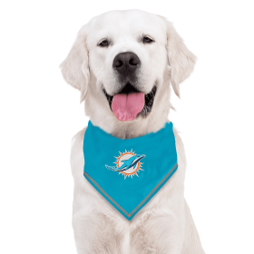 Miami Dolphins Tie Around Bandana (size: S-M)