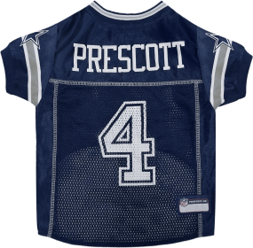Dak Prescott Pet Jersey (Dal) (Color: Team Colors, size: XXL)