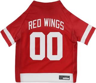 Detroit Red Wings Pet Jersey (size: XL)