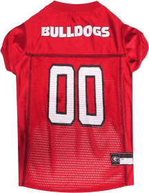 Georgia Pet Jersey (size: 3 XL)
