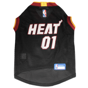 Miami Heat Basketball Mesh Jersey (size: SM)