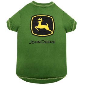John Deere Pet Tee Shirt (size: SM)