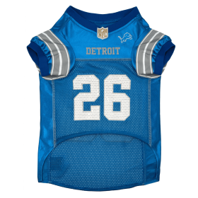 Jahmyr Gibbs Pet Striped Jersey (Det) (Color: Team Colors, size: Md)