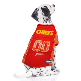 Kansas City Chiefs Zubaz Pet Jersey (Copy) (size: SM)