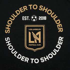 Los Angeles FC Pet Tee Shirt (size: XL)