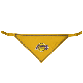LA LAKERS TIE AROUND BANDANA (size: L-XL)