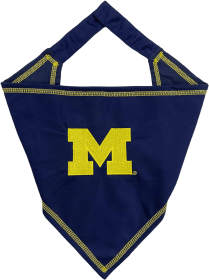 Michigan Tie Around Bandana (size: S-M)