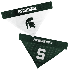 Michigan State Reversible Bandana (size: S-M)