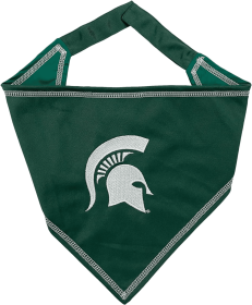 Michigan State Tie Around Bandana (size: S-M)