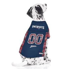 New England Patriots Zubaz Pet Jersey (size: SM)