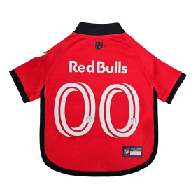 New York Red Bulls Pet Jersey (size: LG)