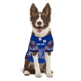 New York Giants Zubaz Pet Jersey (size: XS)