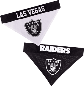 Raiders Reversible Bandana (size: L-XL)