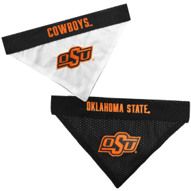 Oklahoma State Reversible Bandana (size: L-XL)