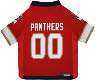 Florida Panthers Pet Jersey (size: Md)