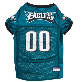 Philadelphia Eagles Pet Striped Jersey (size: 3 XL)