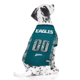 Philadelphia Eagles Zubaz Pet Jersey (size: SM)