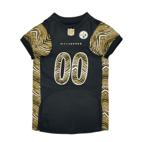 Pittsburgh Steelers Zubaz Pet Jersey (size: Md)