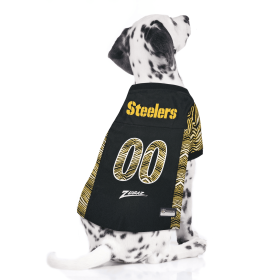 Pittsburgh Steelers Zubaz Pet Jersey (size: SM)