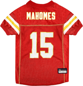 Patrick Mahomes Pet Jersey (Color: Team Colors, size: XS)