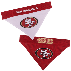 San Francisco 49ers Reversible Bandana (size: L-XL)