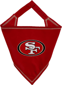 San Francisco 49ers Tie Around Bandana (size: L-XL)