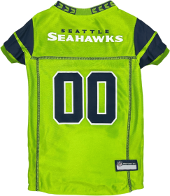 Seattle Seahawks Color Rush Pet Jersey (size: XL)
