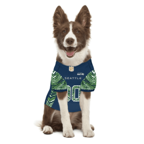Seattle Seahawks Zubaz Pet Jersey (size: XS)