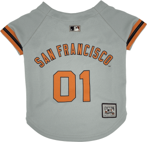 San Francisco Giants Throwback Jersey (size: SM)