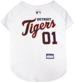 Detroit Tigers Pet Jersey (size: Md)