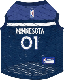 Minnesota Timberwolves Basketball Mesh Jersey (size: LG)