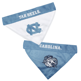 U Of North Carolina Reversible Bandana (size: S-M)