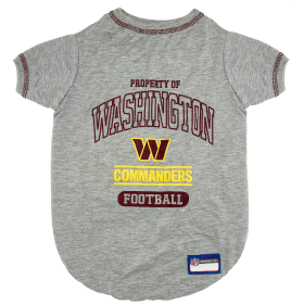 Washington Commanders Tee Shirt (size: Md)