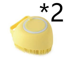 Dog Bed, Rattan Pet Sofa, Dog Tent, Amazon Shipping, WalMart Banned, No Shipping On Weekends (Option: Yellow 2PC-Heartshaped)