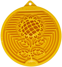 Nylon eCoin Durable Enrichment Snacking Coin (Color: Yellow)