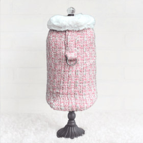 Annabella Dog Coat (Color: Pearl, size: SM)