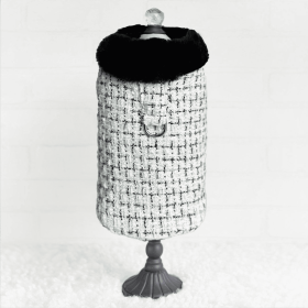 Annabella Dog Coat (Color: Sky, size: SM)