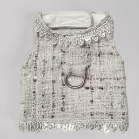 Envogue Dog Harness (Color: Pearl, size: SM)