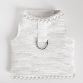Isabella Dog Harness (Color: Ivory, size: XS)