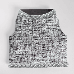 Isabella Dog Harness (Color: Alloy, size: XS)