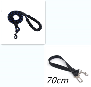 dog harness set; with leas frog leash pet mesh breathable small dog chest back retractable dog leash pet harness (Option: Black set)