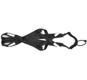 Dog Fetch Toy Outdoor Barbell Dog Toy for Small Medium and Large Breed Dogs Floating Dog Toy Blue Color (Option: Black-XL)