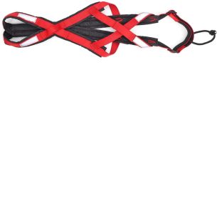 Dog Fetch Toy Outdoor Barbell Dog Toy for Small Medium and Large Breed Dogs Floating Dog Toy Blue Color (Option: Red-L)