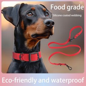 Dog Feeding Station, Dog Food Locker With Hidden Dog Bowl, Adjustable Panel, Hook, Medium Dog, White (Option: L)