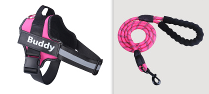 Dog Car Seat Cover for Small and Medium Dogs with Mesh Window (Option: Pink-M)