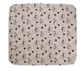 1Pc Pet Heating Pad Dog Cat Electric Heating Mat Waterproof Adjustable Warming Blanket With Chew Resistant Steel Cord Case (Option: Apricot-M)