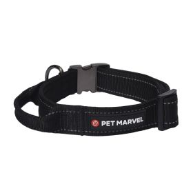 Dog Chest And Back Reflective Commuter Hand Holding Rope (Option: Black-large)